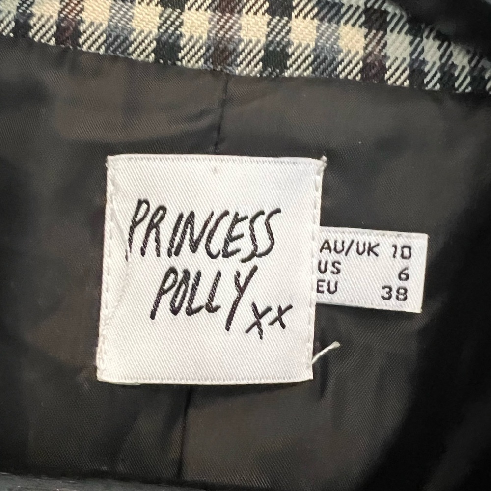 PRINCESS POLLY Mrs Nancy Blazer Beige - Picture 6 of 7